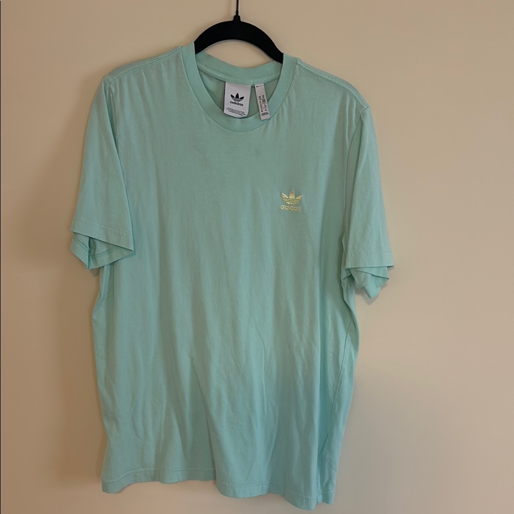 adidas Mint Green Short Sleeve Tee